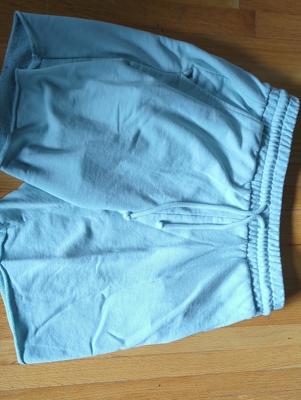 H&M Light Blue Men’s Drawstring Athletic Shorts